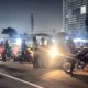 Jaga Bekasi ” Personil Gabungan Polres Metro Bekasi Kota Patroli Tiitk Rawan Kejahatan Jalanan dan Balap Liar