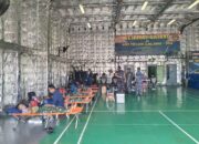 KRI TELUK CALANG 524 GELAR BHAKTI SOSIAL DONOR DARAH DI MERAUKE