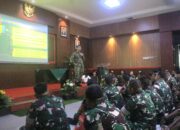 Kolonel Inf Ahmad Alam Budiman, S.E.,M.I.Pol., M.Han., Berikan Jamdan Kepada Seluruh Personel Kodim 0501/JP