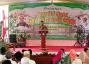 Kapolsek Bekasi Barat Hadiri Peringatan Maulid Nabi Muhammad SAW di Kotabaru, Berikan Tali Asih kepada Anak Yatim