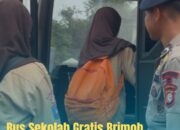 Bus Sekolah Gratis Brimob Polda Metro Jaya Selalu Jadi Kebanggaan Warga Tangerang Selatan