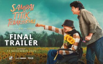 Film Sampai Titik Terakhirmu Duduki Peringkat Teratas Box Office Indonesia.