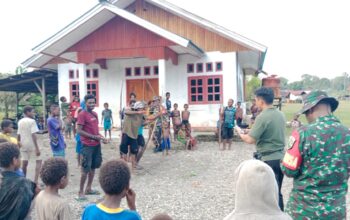 Jelang Hari Raya Natal dan Tahun Baru, Kodim 1715/Yahukimo Gelar Lomba Panahan Tradisional