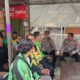 Kapolsek Medansatria Sambangi Komunitas Ojol THB, Perkuat Sinergi Kamtibmas