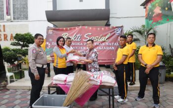 Polda Banten dan Jajaran Gelar Bakti Sosial dan Donor Darah Dalam Rangka Menyambut Perayaan Natal 2025