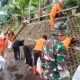 Kodim 0505/JT Gelar Karya Bhakti Bersihkan Kali Ciliwung, Angkat Sampah untuk Rayakan HUT Kodam Jaya/Jayakarta ke-76