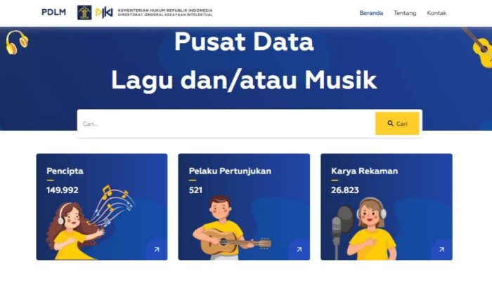 DJKI Perbarui Pusat Data Lagu dan Musik, Perkuat Transparansi Pengelolaan Royalti
