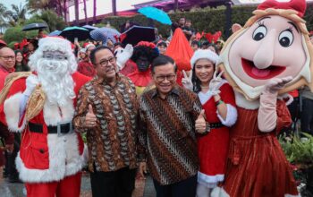 Pramono Anung Resmikan Kick Off Natal DKI 2025, Sepuluh Titik Kota Dipenuhi Suara Paduan Suara